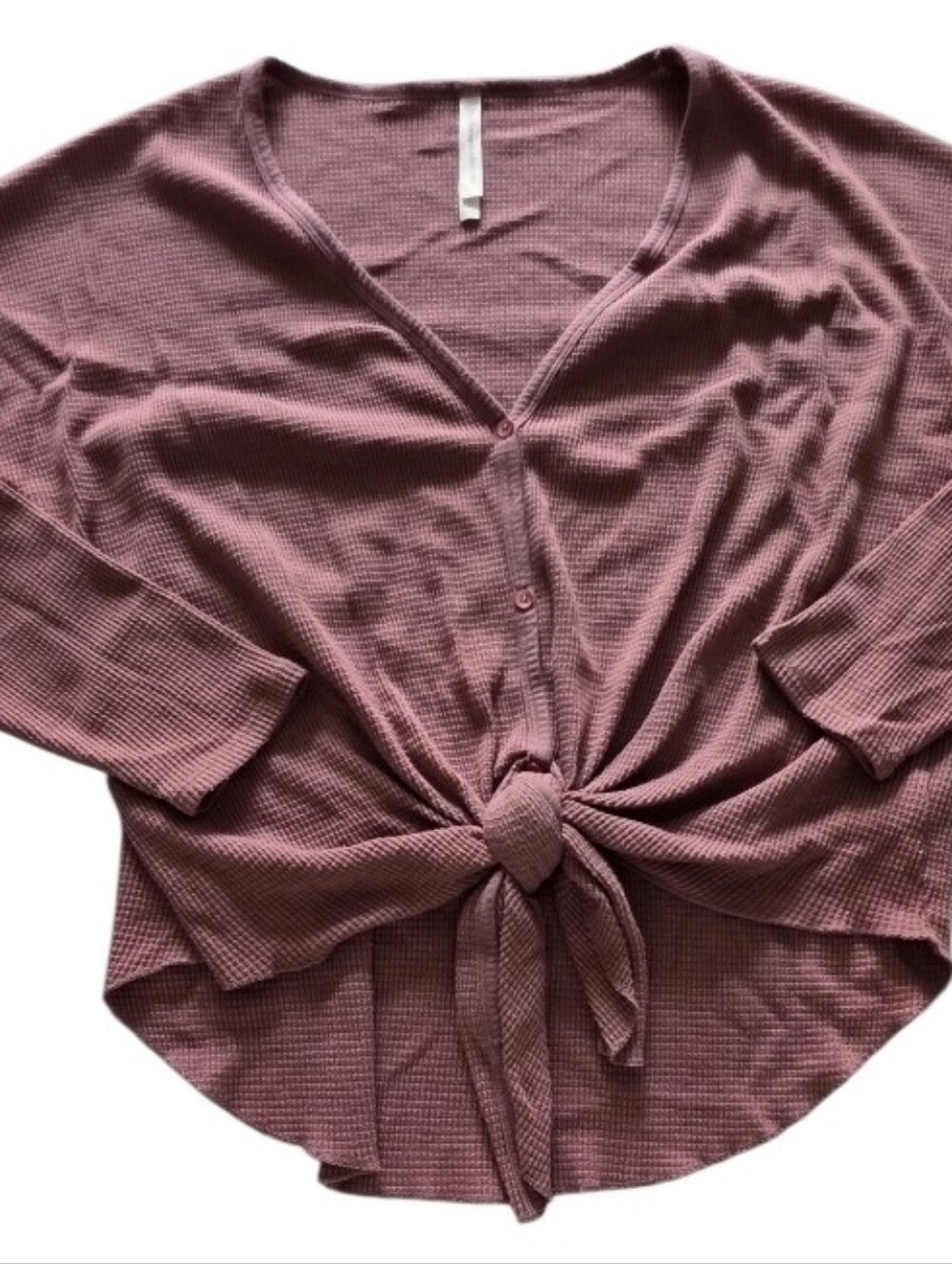 The Group Babaton Waffle Shirt Size M